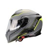 Meteor Grey 3.0 Bluetooth Flip-Up Motorcycle Helmet Viper RS-V171 BL 